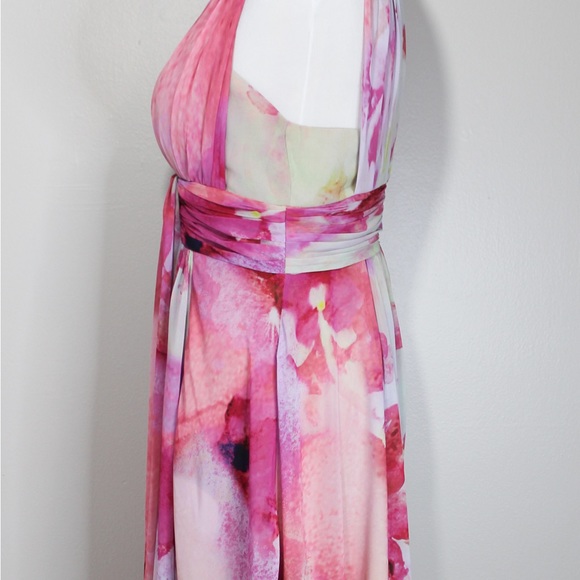 Fame and Partners Long watercolor gown - Picture 9 of 16